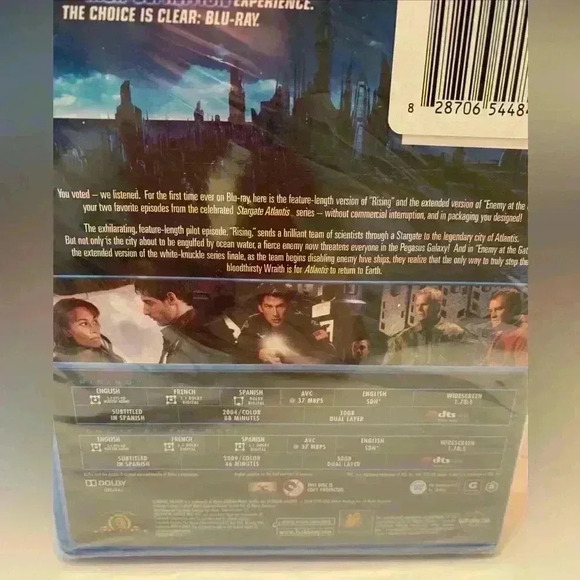 Stargate Atlantis Fans Choice Blu-ray Sci -Fi Movie New Sealed - Picture 7 of 9